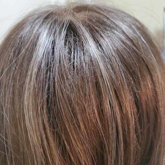 Jon Renau Top Smart Wavy 12" Topper - color 10H16 Latte/Almondine - Picture 10 of 15